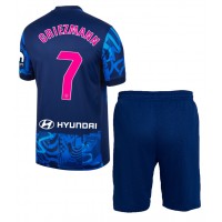 Maglia Calcio Atletico Madrid Antoine Griezmann #7 Terza Divisa Bambino 2024-25 Manica Corta (+ pantaloncini)